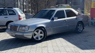 W124 3.0 TURBODIESEL В ГОРОДЕ.