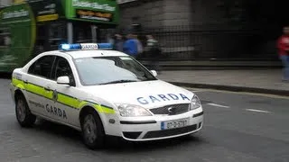 GARDA Dublin police cruiser (aggressive driving)