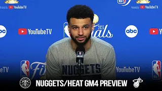 Jamal Murray Previews Game 4 Of Nuggets/Heat | 2023 NBA Finals