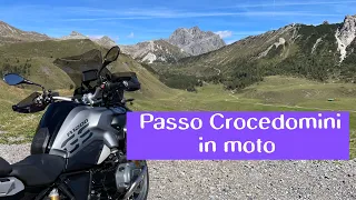 Passo Crocedomini in moto - settembre 2022