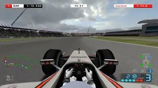 F1 2006 PS2 Career Mode (Hard) - S02 Silverstone - Qualify