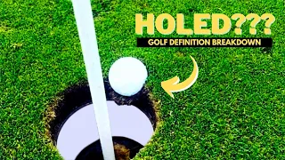 When is a Ball HOLED in Golf? Golf Rules Explained