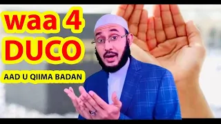 WAA 4 DUCO AAD U QIIMA BADAN UU KU JIRTA SUURAD AL-QASAS:::: DR AHMED AL-YAMAANI