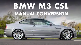 BMW E46 M3 CSL - CONVERTED TO MANUAL! | Carfection 4K