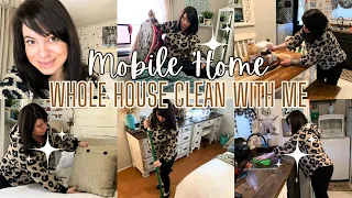 DOUBLE WIDE MOBILE HOME WHOLE HOUSE CLEAN WITH ME CLEANING MOTIVATION MESSY HOUSE TRANSFORMATION