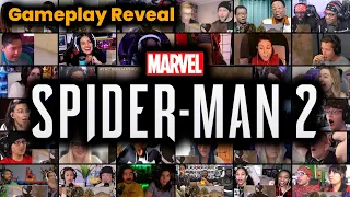 Spider-Man 2 - Gameplay Reveal | REACTION MASHUP | Marvel’s - Venom - Kraven - Lizard