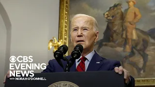 Biden condemns violence during campus protests