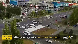 ДТП (авария г. Волжский) ул. Мира - ул. Александрова 06-09-2022 18-36