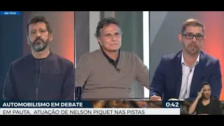 Nelson Piquet  “Eu tô cagando para o que pensam de mim”