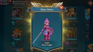 Completing elite stage 6-12 | chance to farm rose knight | LORDS MOBILE