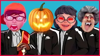 Halloween Prank Tani Headless Troll Nick SCARY TEACHER 3D |Coffin Dance Song (cover)