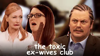 ron's wives but they get increasingly toxic | Parks and Recreation | Comedy Bites