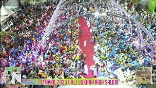 FORTE MOBILISATION ET ATMOSPHÈRE FESTIVE : RETOUR SUR LE 17 AVRIL 2023 CHEZ SOKHNA AIDA SALIOU