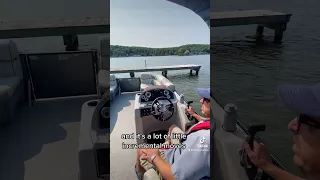 When pivoting your boat, use quick turns and no throttle!