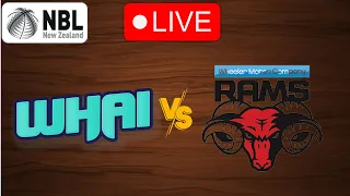 🔴 Live: Whai vs Canterbury Rams | Live PLay by Play Scoreboard