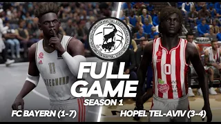 NBA2K23 | Simulation Basketball Association | Hapoel Tel-Aviv vs FC Bayern !