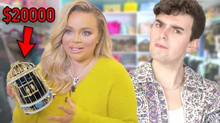 Reacting to Trisha Paytas' Closet Tour (20K FOR A CHANEL BAG?)