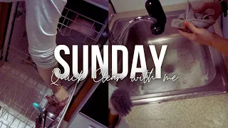 Sunday Quick Clean with Me| Cleaning Motivation| Liz Austin