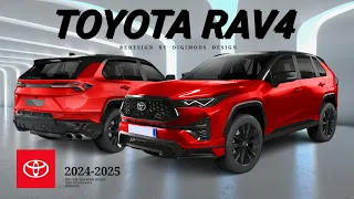 ALL NEW TOYOTA RAV4 2024-2025? REDESIGN | Digimods DESIGN |