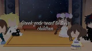 Greek gods react to the demigods || pjo/hoo || gacha club || a_devil || original!