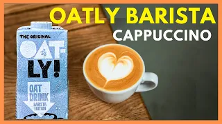 LEARN How To Steam Oat Milk for Latte Art ( Barista Basics)