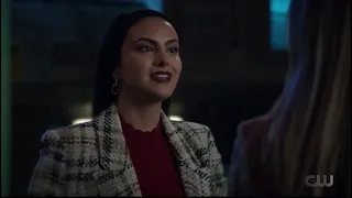 Riverdale 5x11 Cheryl Penelope Betty and Tabitha Sing. Veronica vs Darla Archie team bitup Dickenson