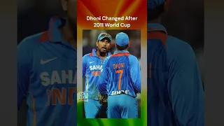 Yuvraj Singh ने कहा MS Dhoni 2011 World Cup के बाद बदल गए थे #shorts #youtubeshorts