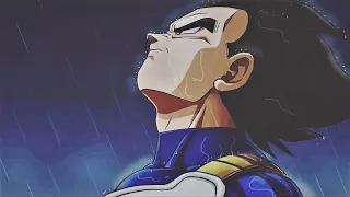 Meditating with Vegeta in Dragon Ball Z ambience