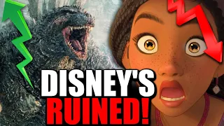 Disney Gets OBLITERATED by Godzilla! Hollywood Panics!