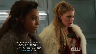 DC'S LEGENDS OF TOMORROW 3x09 MID-SEASON FINALE - BEEBO THE GOD OF WAR