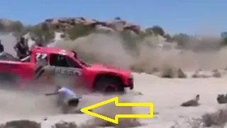 Baja 500 2015 | Robby gordon RUNS OVER spectator