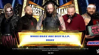 All Wwe2K24 Bray Wyattt Battle Battle royal Who Will Win