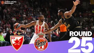Monaco rallies from 20 down, beats Zvezda! | Round 25, Highlights | Turkish Airlines EuroLeague