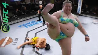 UFC4 | Bruce Lee vs Shemoon Sumo (EA Sports UFC 4) wwe mma