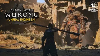 BLACK MYTH WUKONG 1 Hour of Gameplay | New Open World Souls in Unreal Engine 5 coming in 2024