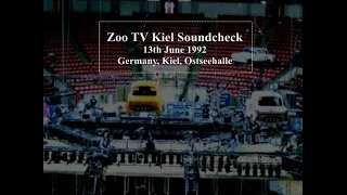 1992 06 13   Kiel, Germany   Ostseehalle Soundcheck