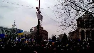 гимн украины евромайдан