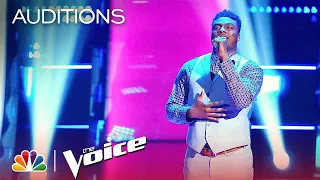 The Voice 2018 Blind Audition - Kirk Jay: "Bless the Broken Road"