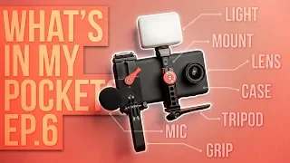 What's In My Pockets Ep. 6 - Mobile Creator EDC (Everyday Carry) - RhinoShield SolidSuit + Lens!