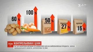 Держава регулюватиме ціни на найпопулярніші продукти під час карантину