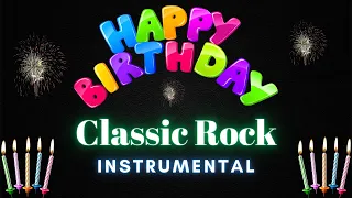 Happy Birthday Classic Rock Style Guitar Instrumental backing track | No Vocals