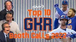 Top 10 Gary, Keith, and Ron booth calls during the Mets 2022 season | Mets Highlights | SNY