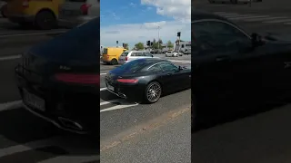 Mercedes AMG gts Acceleration in denmark sound nice