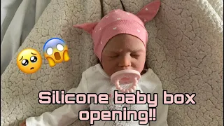 Full body silicone baby box opening!!