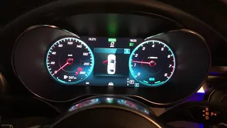 Mercedes C200 EQ Boost Start up