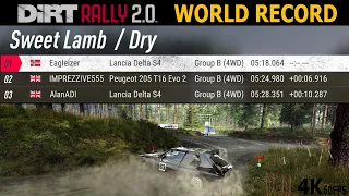 WORLD RECORD - DR2 - Sweet Lamb - Lancia Delta S4 - 05:18.064