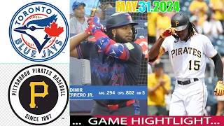 Toronto Blue Jays vs. Pittsburgh Pirates (05/31/24) Game Highlights | 2024 MLB Season