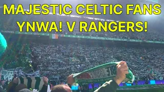 MAJESTIC you'll never walk alone CELTIC FANS YNWA V RANGERS 1/5/22