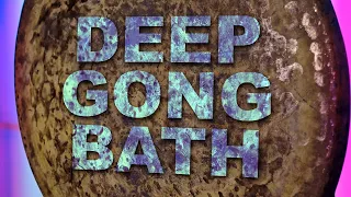 Deep 3 Hour Sound Bath with a 40" Atlantis Gong | Relaxation and Meditation Music | Gongs Unlimited