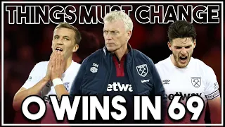 Moyes can't keep doing this, it doesn't work!! | West Ham's appalling Top 6 record, changes NEEDED!!